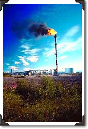 Natural gas plant, Norman Wells, Northwest Territories