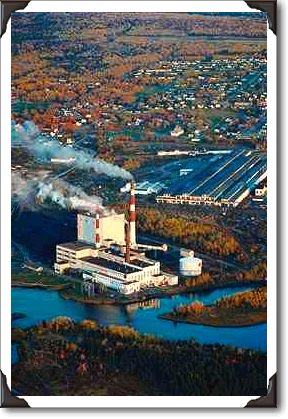Nova Scotia Power, coal-fired electrical plant, Trenton, Nova Scotia