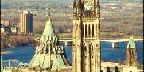 Detail of Peace Tower and Library roof, Parliament Hill