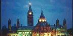 Parliament Hill at night, Ottawa, Ontario