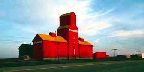 Scarlet pioneer grain elevators, Saskatchewan