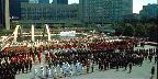 Canadian Forces on parade at Toronto City Hall