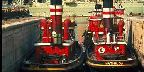 Historic tugs at Montreal waterfront, Quebec