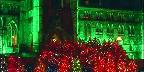 Christmas lights, Parliament Hill, Ottawa