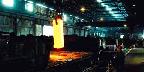 Steel mill casting ingots, Sydney, Nova Scotia