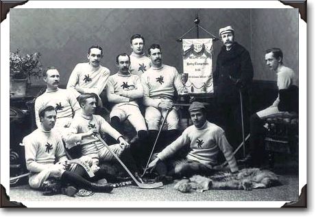 Ottawa Hockey Club, 1891, photo by W.J. Topley, PA12185