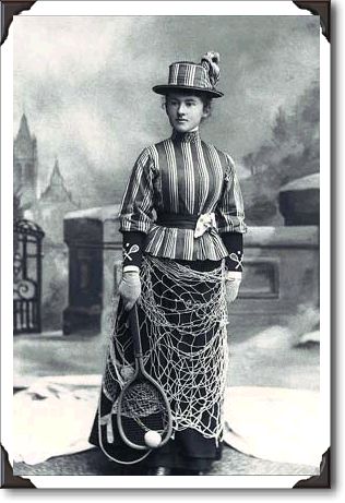 Fancy dress costume, 1889, photo by W.J. Topley, PA192748