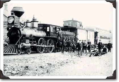 CPR locomotive c.1890 - PA149070