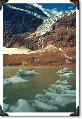 Glacial pond at Mt. Edith Carvell, Alberta