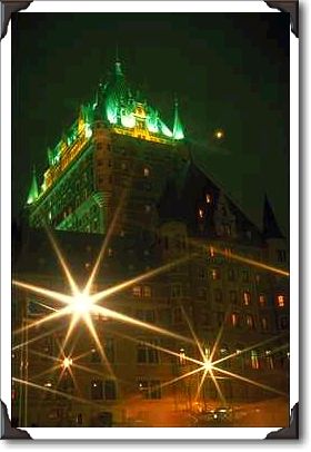 Chateau Frontenac by night, Quebec City