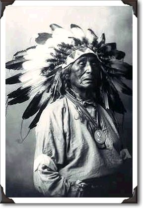 Wanduta, Sioux, 1913; photo H.W. Gauld pa-30027