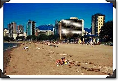 Kitsilano Beach, Kitsilano, Vancouver, British Columbia