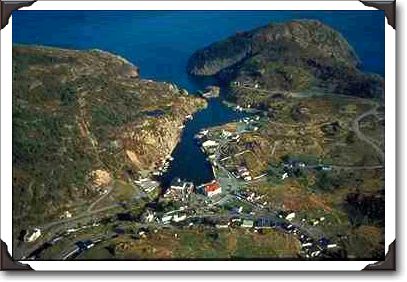 Quidi Vidi Village, southeast of St. John's, Newfoundland
