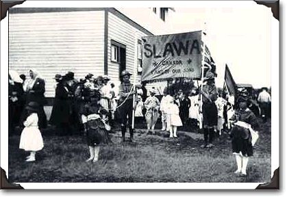 Sports Day, Hafford, Saskatchewan, circa 1922, PA127072