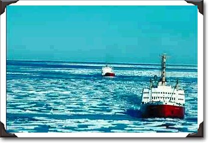 Ice breaker "John A. MacDonald", Norwegian Bay