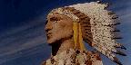 Indian Head Statue built in 1985 - 18ft. tall -  3,5000 lbs. Location: the ...