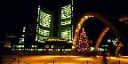 Toronto City Hall at Christmas, Ontario