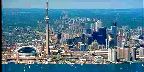 Aerial shot of Toronto