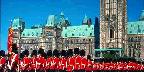 Marching off Parliament Hill, Ottawa