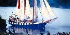Tall ship, historic re-creation in Hull, Quebec