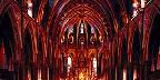 Naves and sanctuary, Notre-Dame Cathedral, Ottawa, Ontario