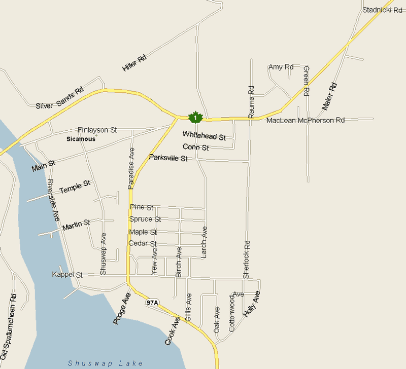 street map of sicamous bc        <h3 class=